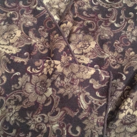 JJill gray/ purple print top - Picture 8 of 8